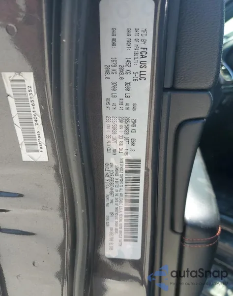 2016 Jeep Grand Cherokee Limited из США, поврежденный, VIN 1C4RJFBG3GC444967